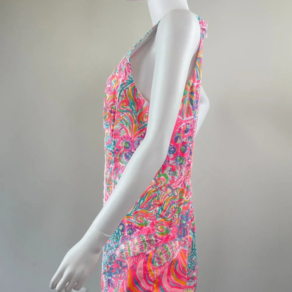 Lilly Pulitzer Sundress with White Scallop Trim - Picture 6 of 8